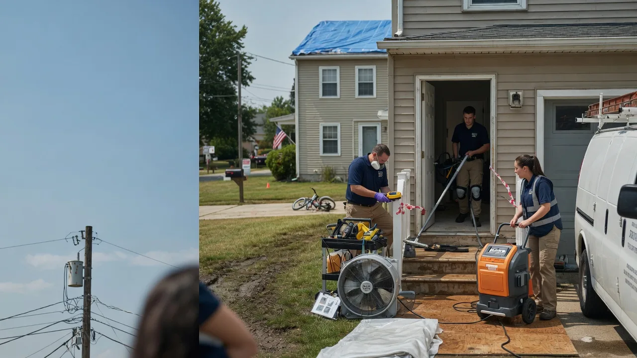Water Damage Repair in Upper Black Eddy, PA near me